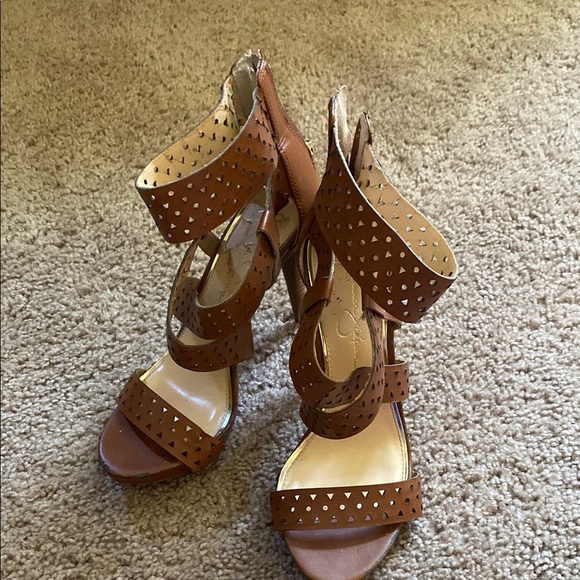 Jessica Simpson Shoes - Brown Strappy Women's Sandals